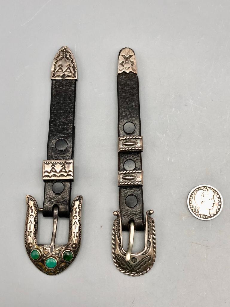 Two Vintage Ranger Buckle Sets
