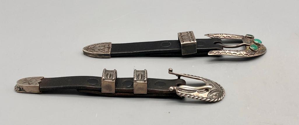 Two Vintage Ranger Buckle Sets