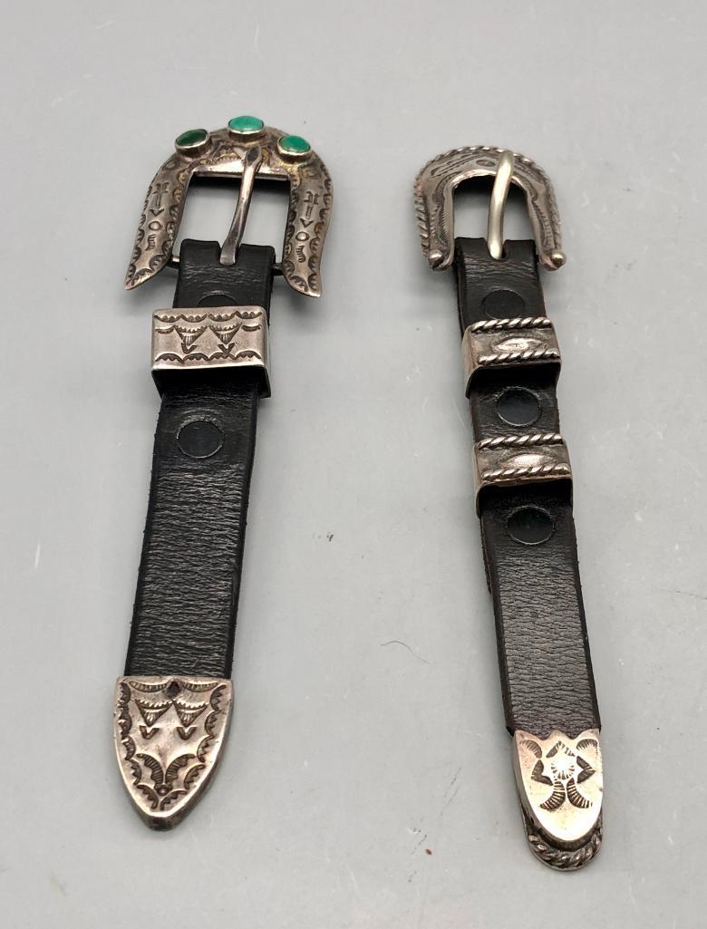 Two Vintage Ranger Buckle Sets