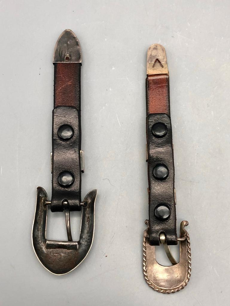 Two Vintage Ranger Buckle Sets