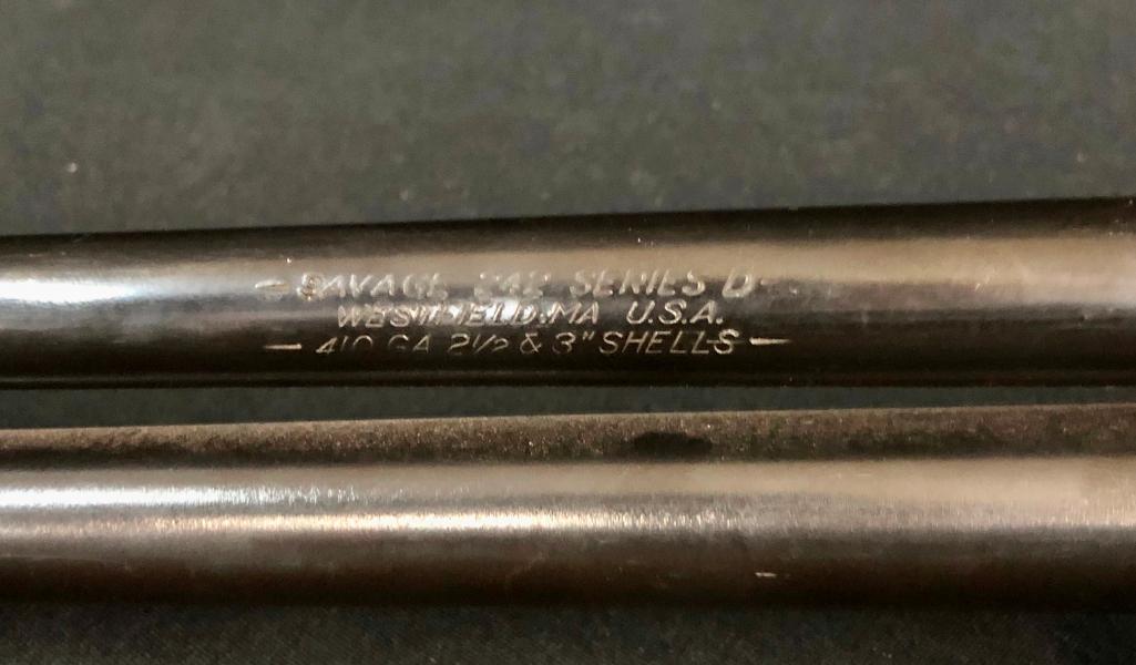 Savage M.24 D Series Double Barrels
