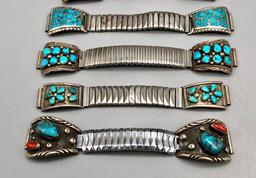 Group of Five Vintage Watch Tips