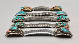 Group of Five Vintage Watch Tips