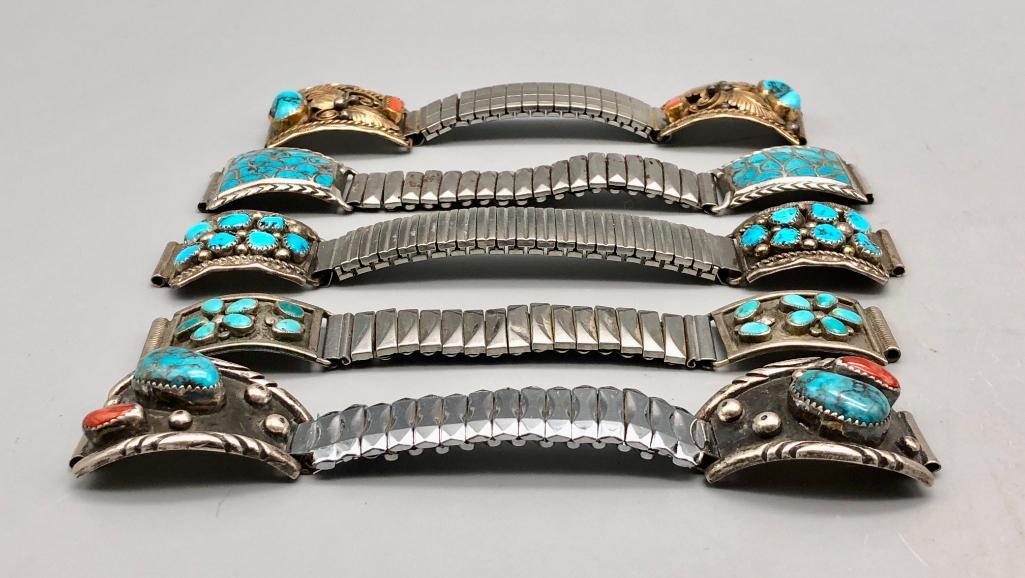 Group of Five Vintage Watch Tips