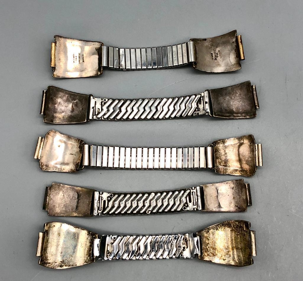 Group of Five Vintage Watch Tips