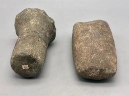 Prehistoric Stone Celt and Maul