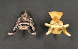 Two Whimsical Boot Jacks