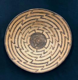 C. 1920s Era Pima "Whirlwind" Basket