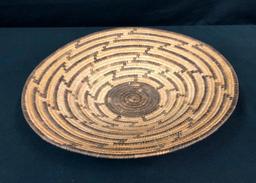 C. 1920s Era Pima "Whirlwind" Basket