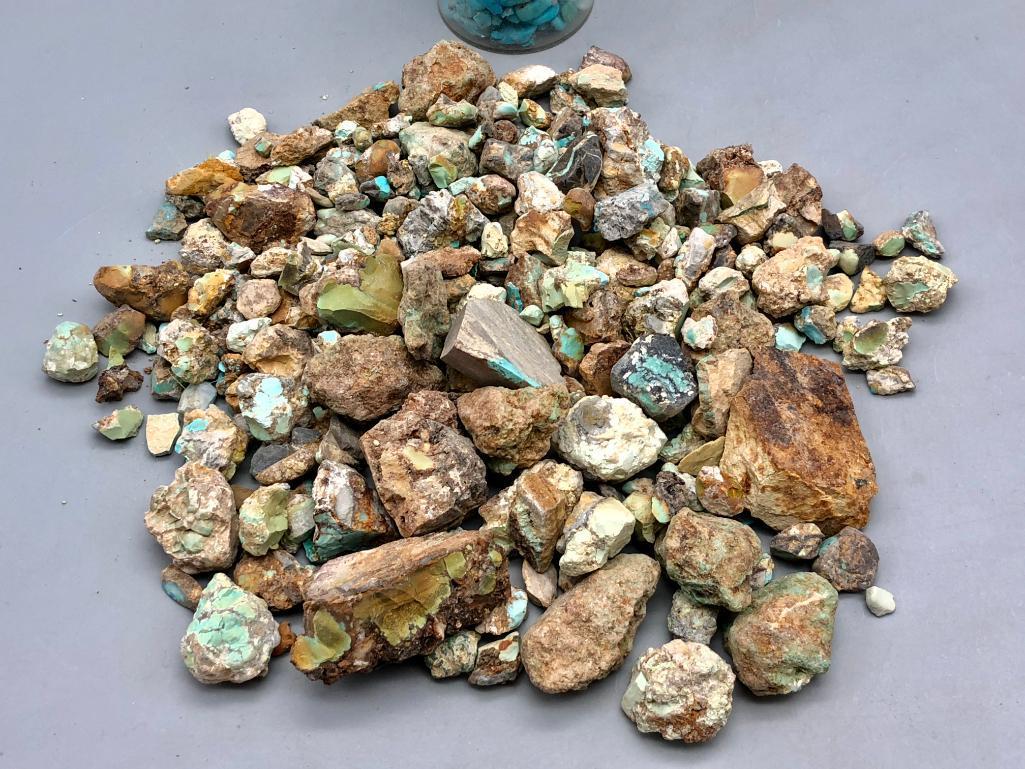 Approx. 960 grams of Turquoise Nuggets