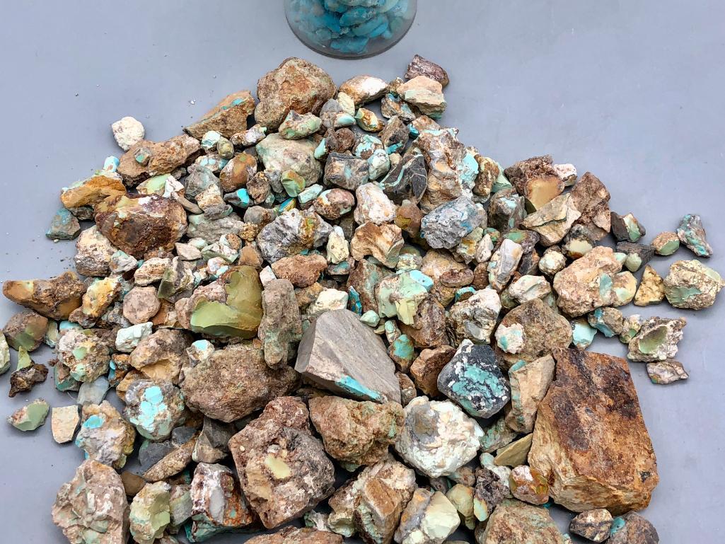 Approx. 960 grams of Turquoise Nuggets