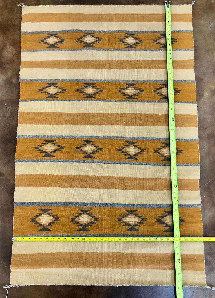 Vintage Chinle Double Saddleblanket Size