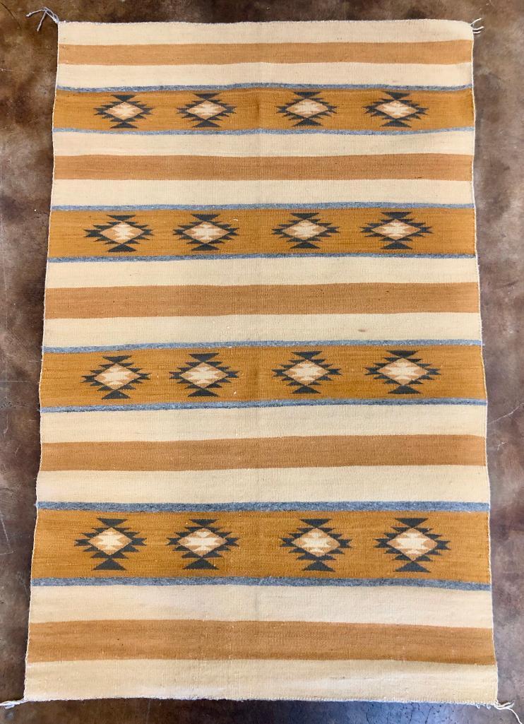 Vintage Chinle Double Saddleblanket Size