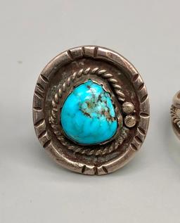 Five Vintage Rings