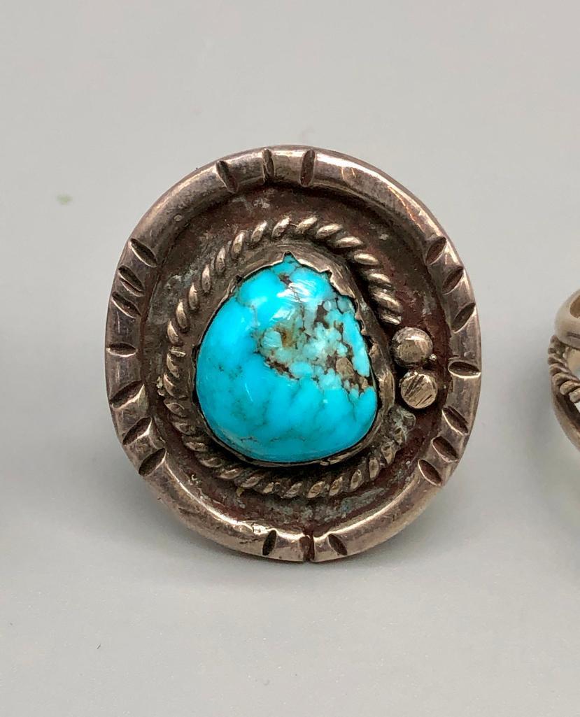 Five Vintage Rings