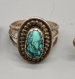 Five Vintage Rings