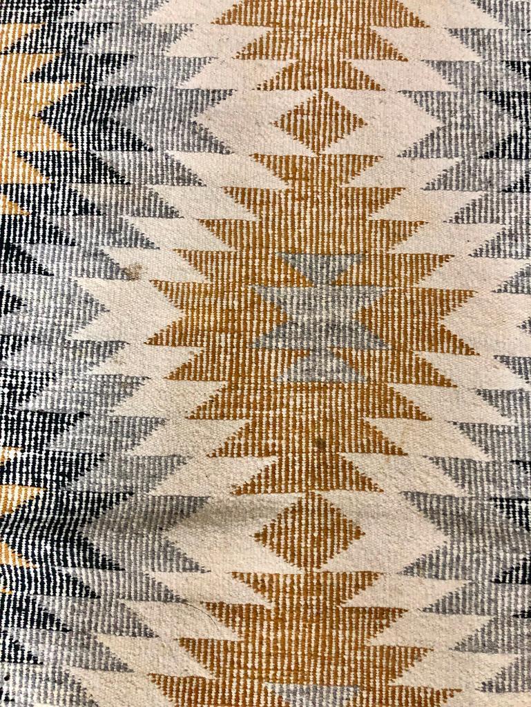 Two Twill Weave Navajo Textiles