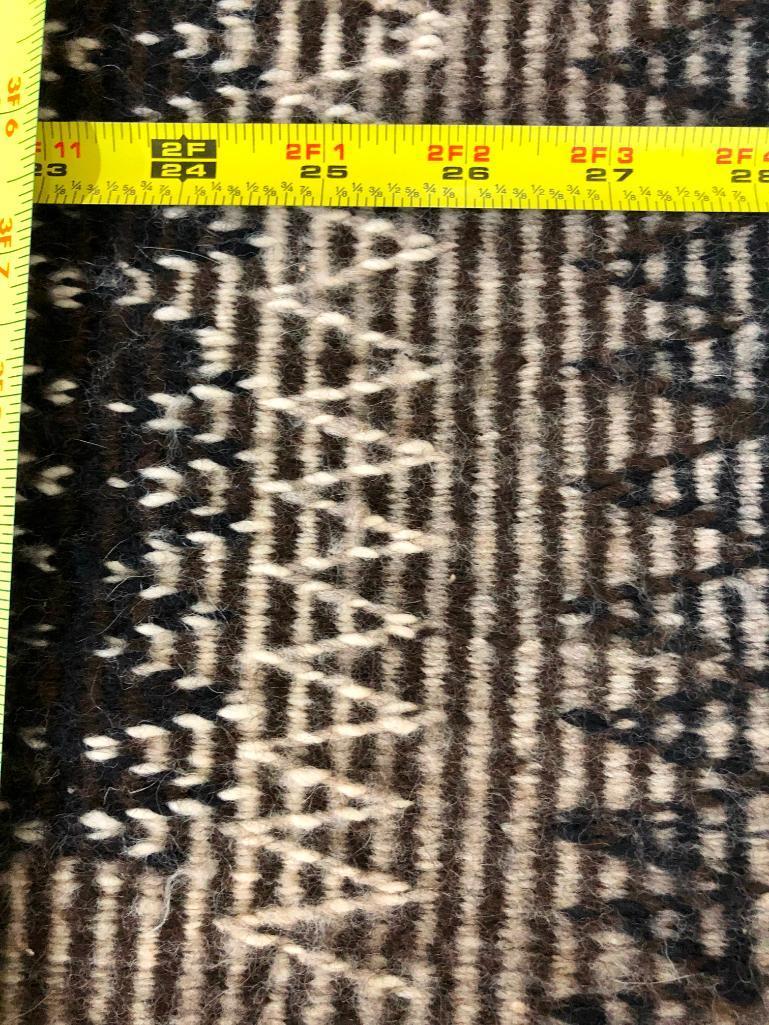 Two Twill Weave Navajo Textiles