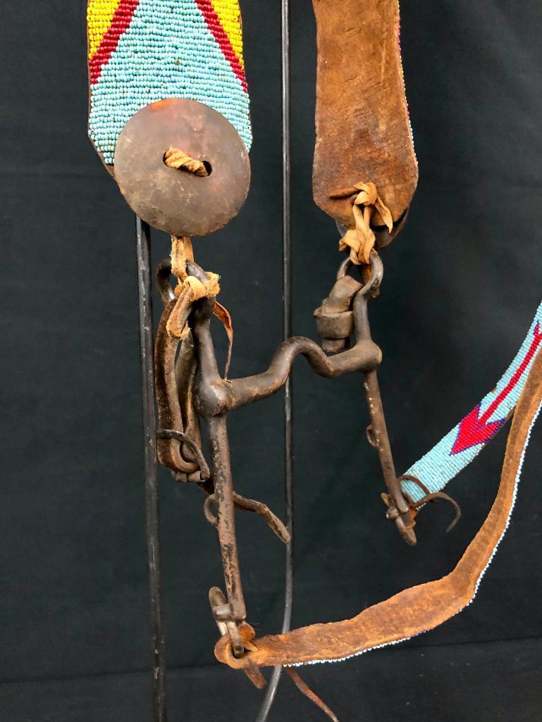 *PUBLISHED* Beaded Bridle with US Bit