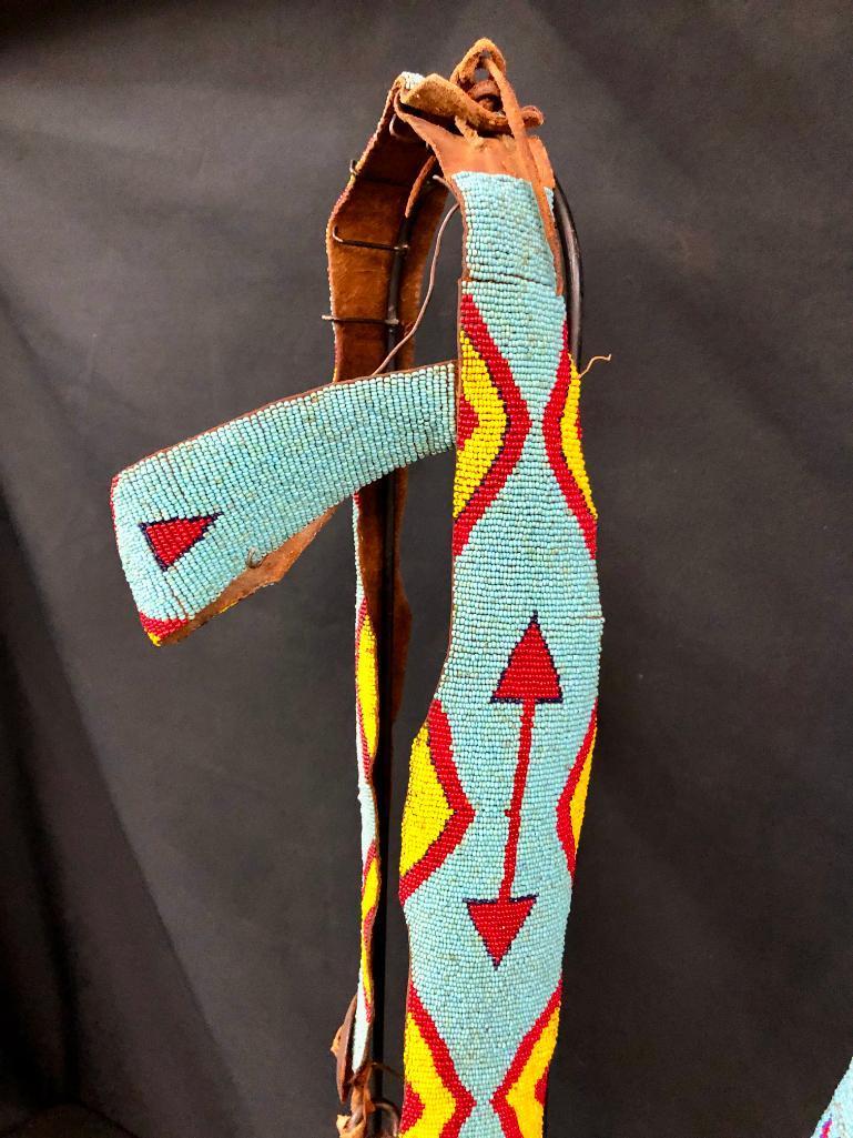 *PUBLISHED* Beaded Bridle with US Bit