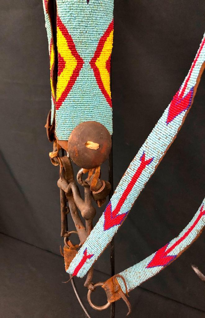 *PUBLISHED* Beaded Bridle with US Bit