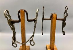 Two Unusual And Rare Horse Bits