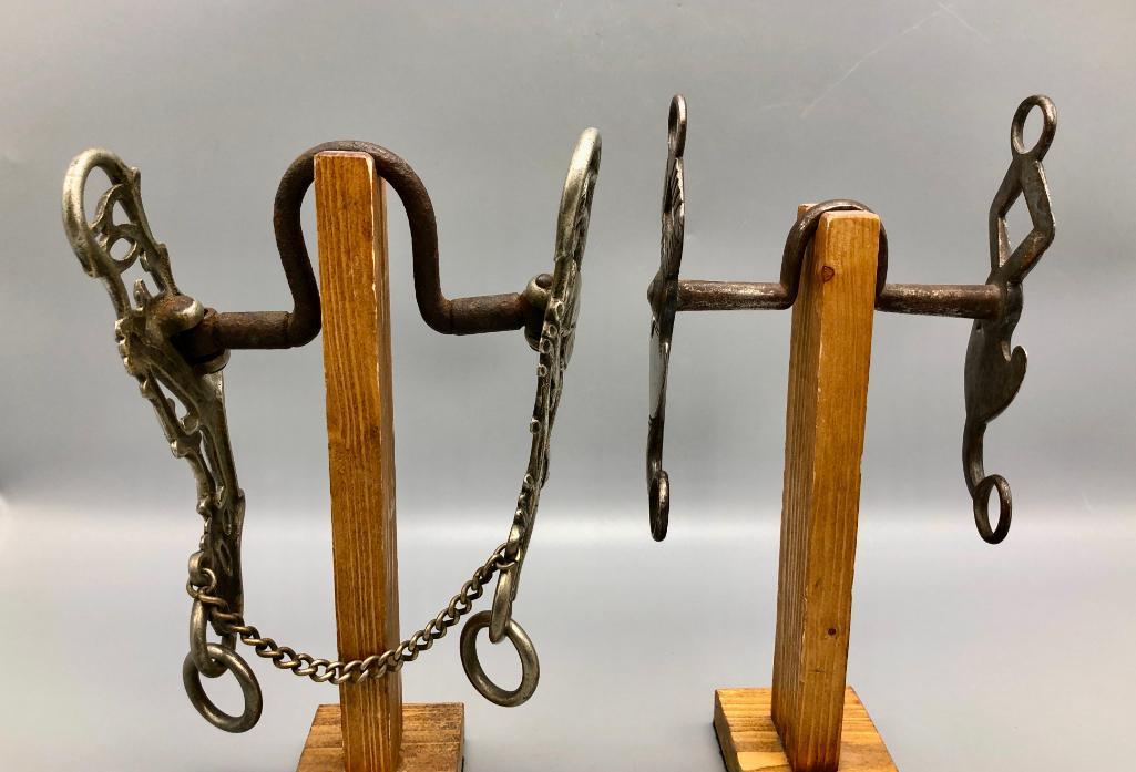Two Unusual And Rare Horse Bits