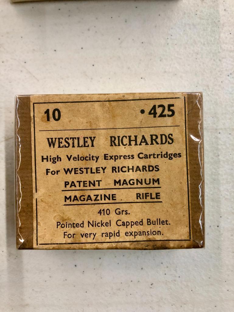 Group of Collectible Kynoch Ammunition & Boxes