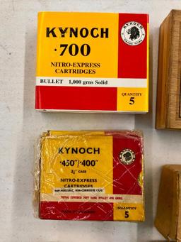 Group of Collectible Kynoch Ammunition & Boxes