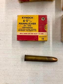 Group of Collectible Kynoch Ammunition & Boxes