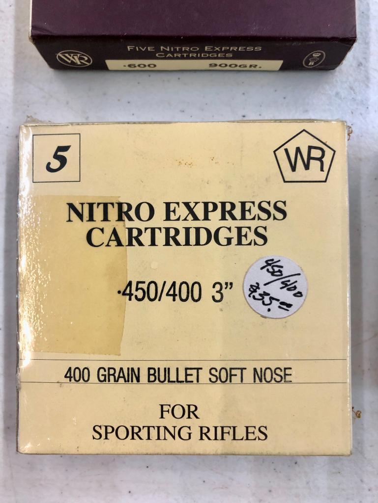 Group of Collectible Kynoch Ammunition & Boxes