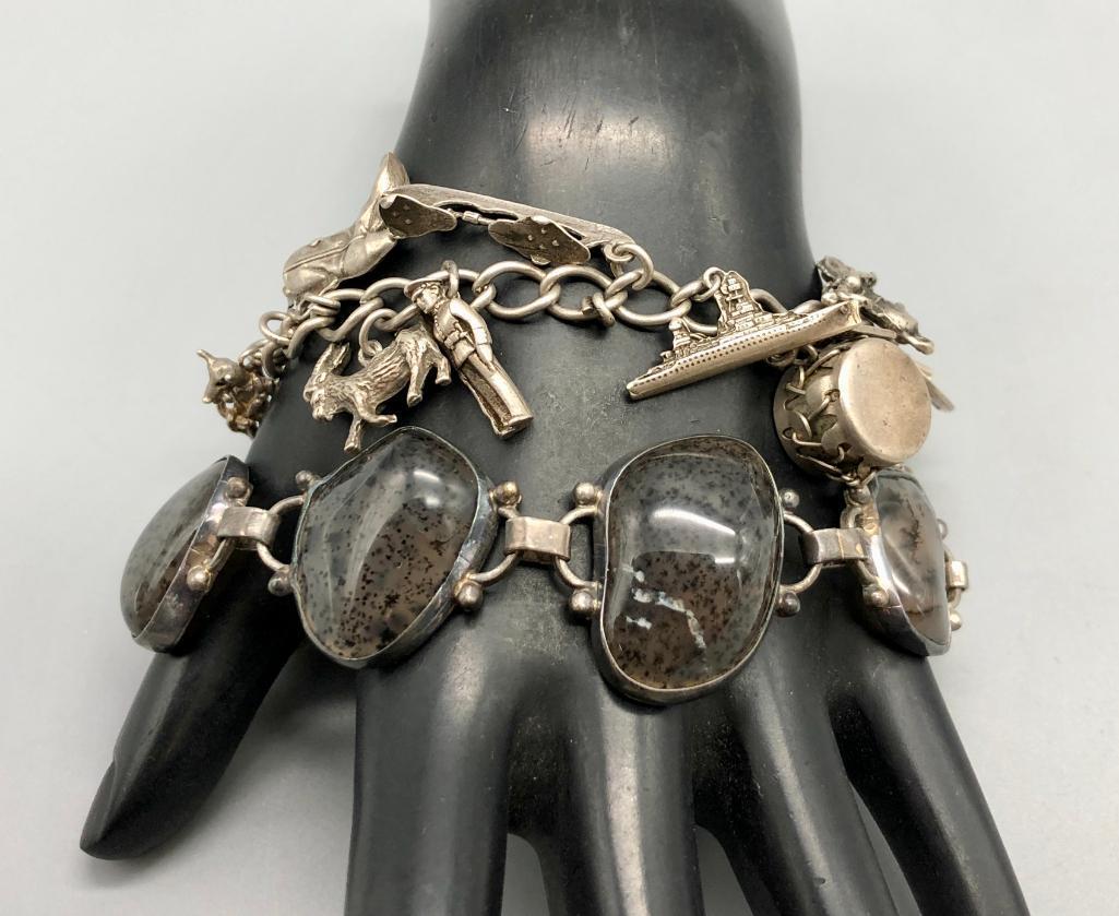 Charm and Link Bracelet