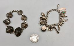 Charm and Link Bracelet