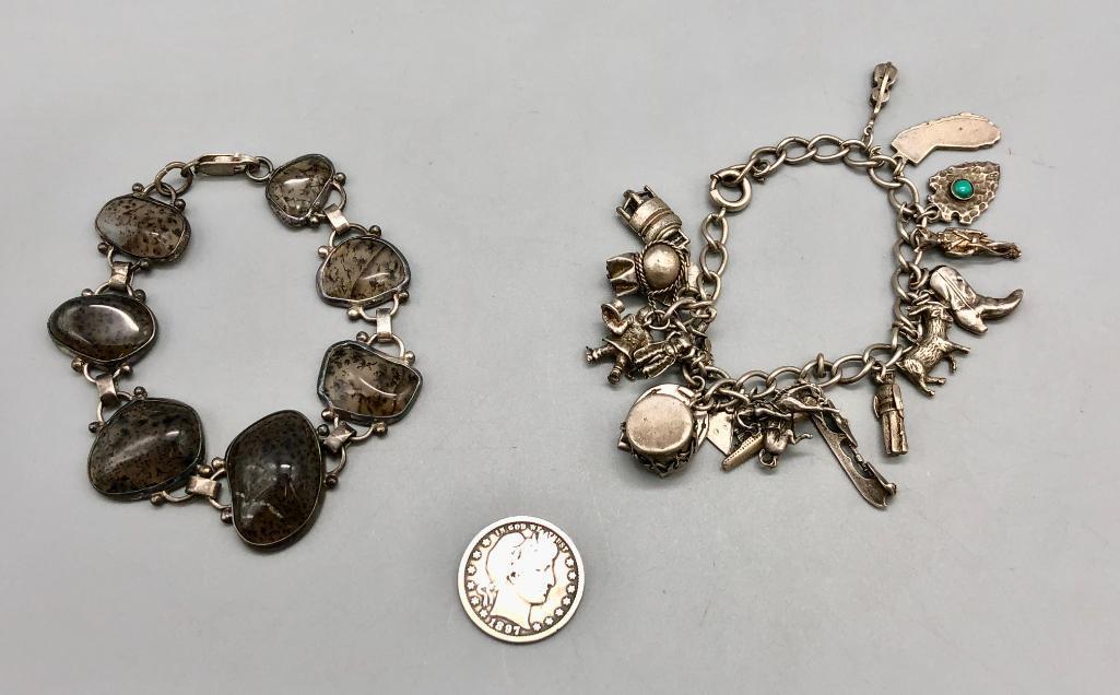 Charm and Link Bracelet