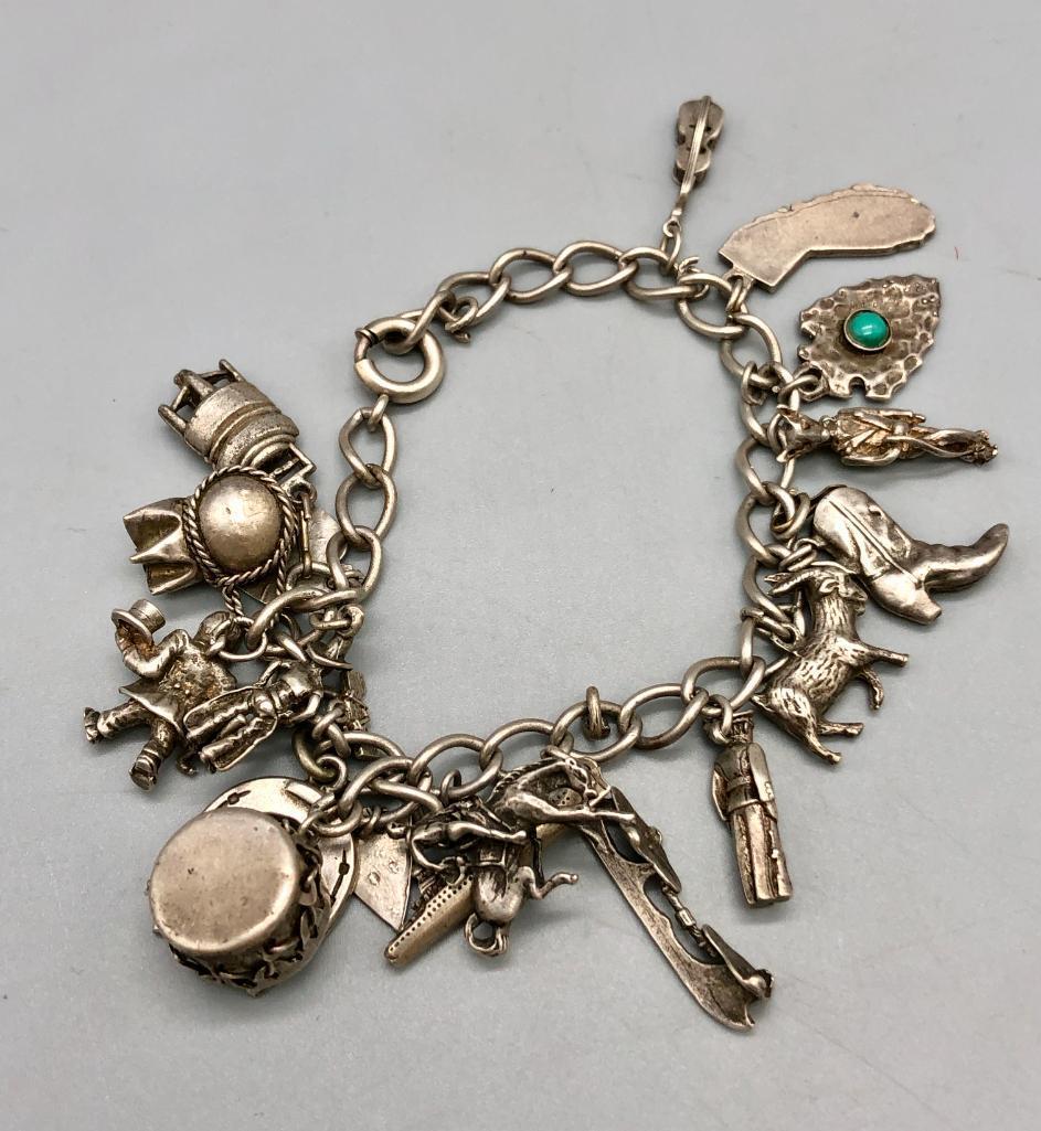 Charm and Link Bracelet