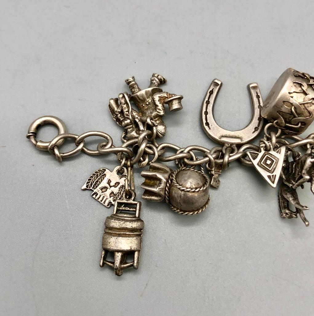 Charm and Link Bracelet