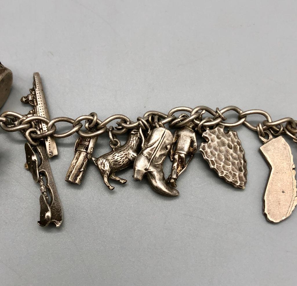 Charm and Link Bracelet