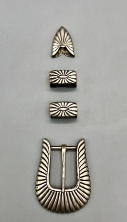 Douglas Magnus Four Piece Belt Buckle Set
