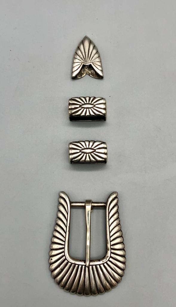 Douglas Magnus Four Piece Belt Buckle Set