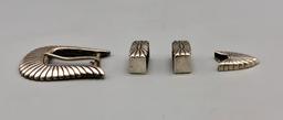 Douglas Magnus Four Piece Belt Buckle Set