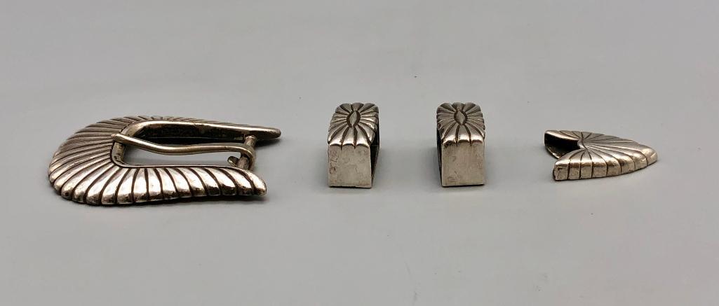 Douglas Magnus Four Piece Belt Buckle Set