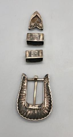 Douglas Magnus Four Piece Belt Buckle Set
