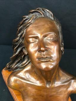 Bronze Statue by Ralph Roybal- Windsong