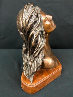 Bronze Statue by Ralph Roybal- Windsong