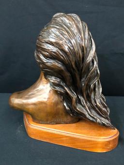 Bronze Statue by Ralph Roybal- Windsong