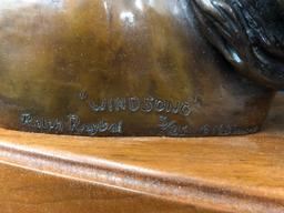 Bronze Statue by Ralph Roybal- Windsong