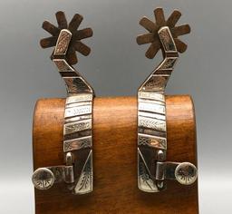 Jerry Cates Handmade Cowboy Spurs