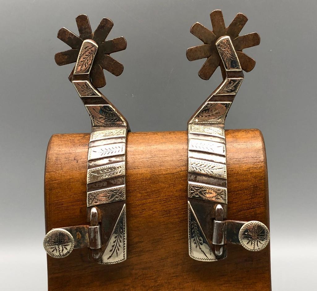Jerry Cates Handmade Cowboy Spurs