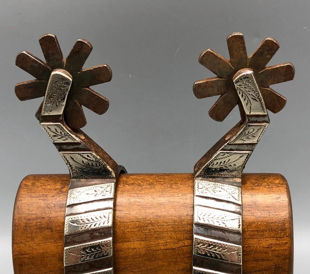 Jerry Cates Handmade Cowboy Spurs