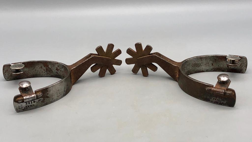 Jerry Cates Handmade Cowboy Spurs
